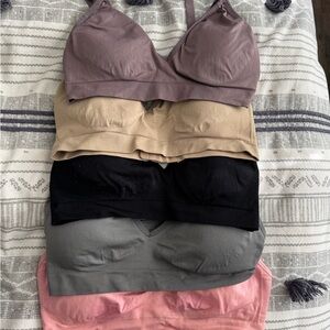 Set of 5 Nursing Bras